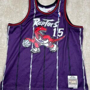 Vince Carter Toronto Raptors 1998-99 Mitchell & Ness Swingman Jersey Purple XXL